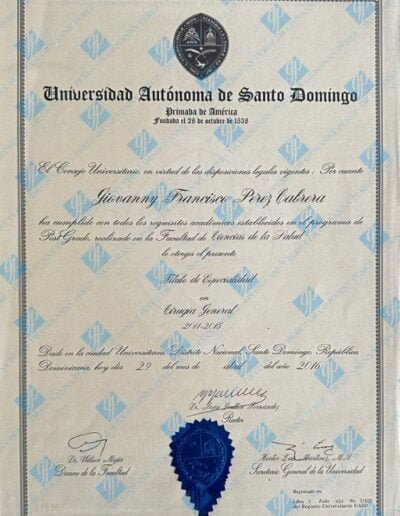 Cirugía General UASD