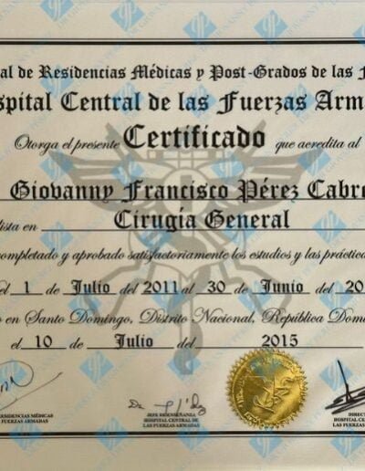 Cirugía general hospital